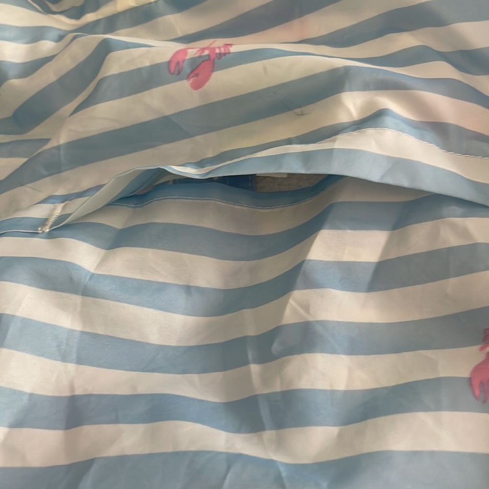 Joules Kids Raincoat with lobster 🦞 print - Picture 5 of 5